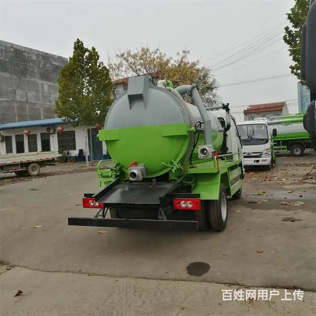 自吸自排吸污吸粪车 随车配置大功率真空吸污泵 - 图片 8
