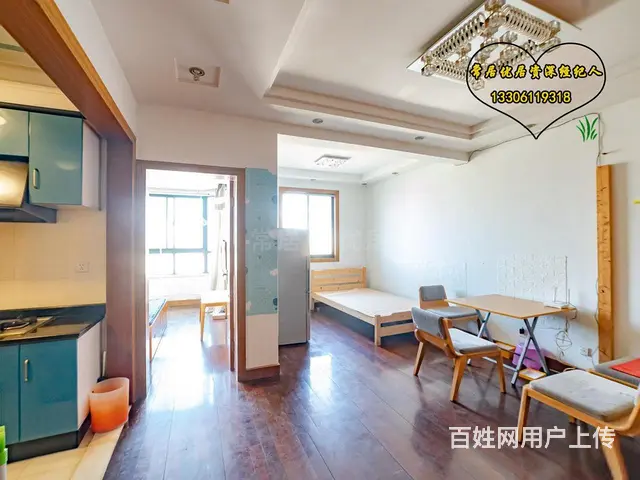 新出博小北郊电梯房怡康花园一室一厅自住出租上-学都 - 图片 5