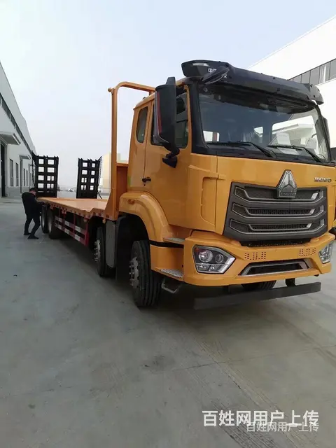 新乡国六重汽豪沃挖机拖车180挖掘机拖板车整车多少钱 - 图片 10