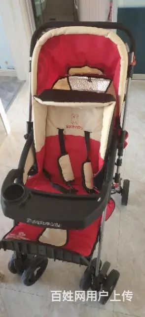 婴儿床，品牌婴儿车一共200 - 图片 1