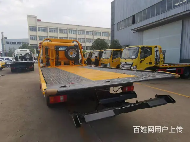 解放蓝牌一拖二道路清障车 事故救援车  厂家直销 - 图片 5