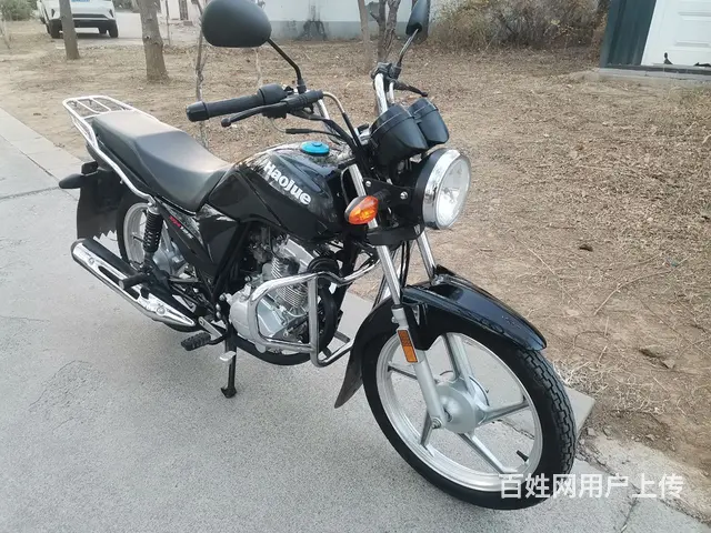 【搞定了！】原装豪爵125跨骑摩托车牌证全圆灯版近乎新车 - 图片 2