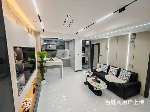 全新装修 万达商圈 59平 赠送家电 电梯直达 - 图片 1