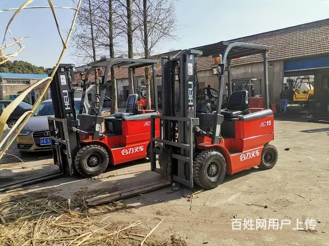 二手1吨交流电动叉车，仓储二手叉车带手续 - 图片 1
