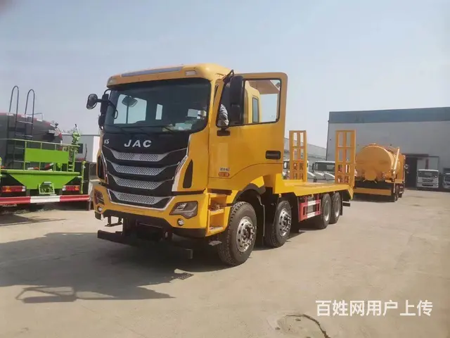 江淮平板车生产厂家 大挖掘机重型机械平板车 包送车 - 图片 10