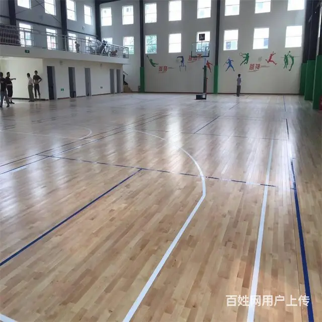 运动地板销售篮球场馆专用木地板 上门测量 安装 - 图片 2