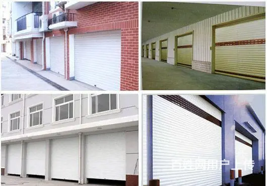 百胜卷帘门电动门车库门抗风门 - 图片 2