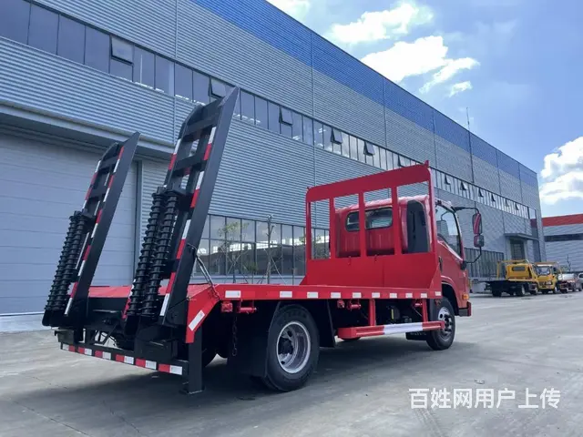 大运蓝牌拖板车　平板运输车厂家直销销售点 - 图片 4