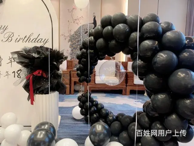 生日气球上门布置，派对气球 - 图片 3