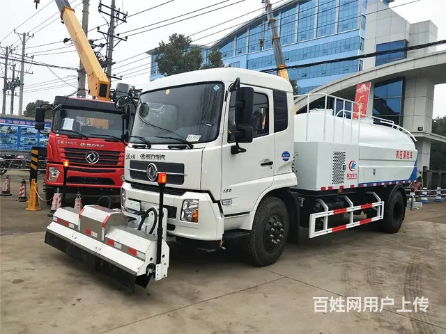 工地完工二手洒水车雾炮车 喷雾车 多功能抑尘车急转 - 图片 9