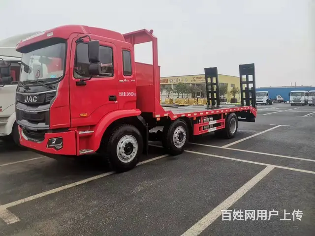 大型挖机钻机拖板车 三轴江淮平板车 二手三轴平板车 - 图片 12