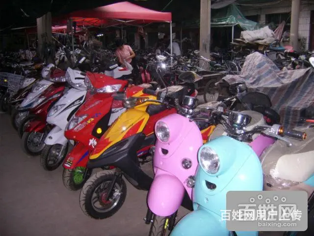 郑州市大学南路二手电动车,三轮车,自行车交易市场, - 图片 2
