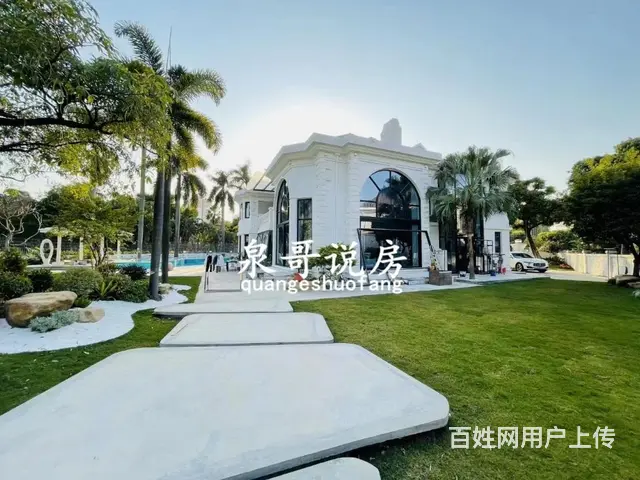 凤凰苑轻奢城堡独栋 主副楼设计加建茶室 人工沙滩临 - 图片 1