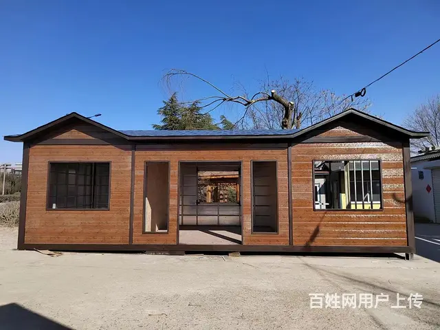 枣庄集装箱活动板房出租6元一天  枣庄木屋凉亭岗亭尺寸定制 - 图片 3