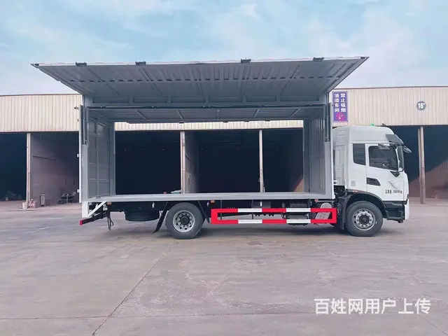 楚胜厂家直销东风天锦三轴9.6米厢式/高栏/飞翼 - 图片 9