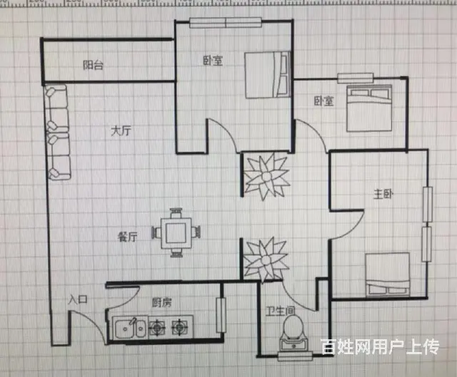 华发峰景湾 精装3室 家具电器齐全 非常干净拎包入住 - 图片 11