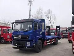 东风D17单桥平板运输车 来电有优惠