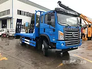 大运3900轴距185马力15吨挖机平板车 可分期送车上门