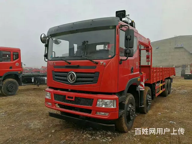 东风T5前四后八国五12吨直臂随车吊厂家 - 图片 3