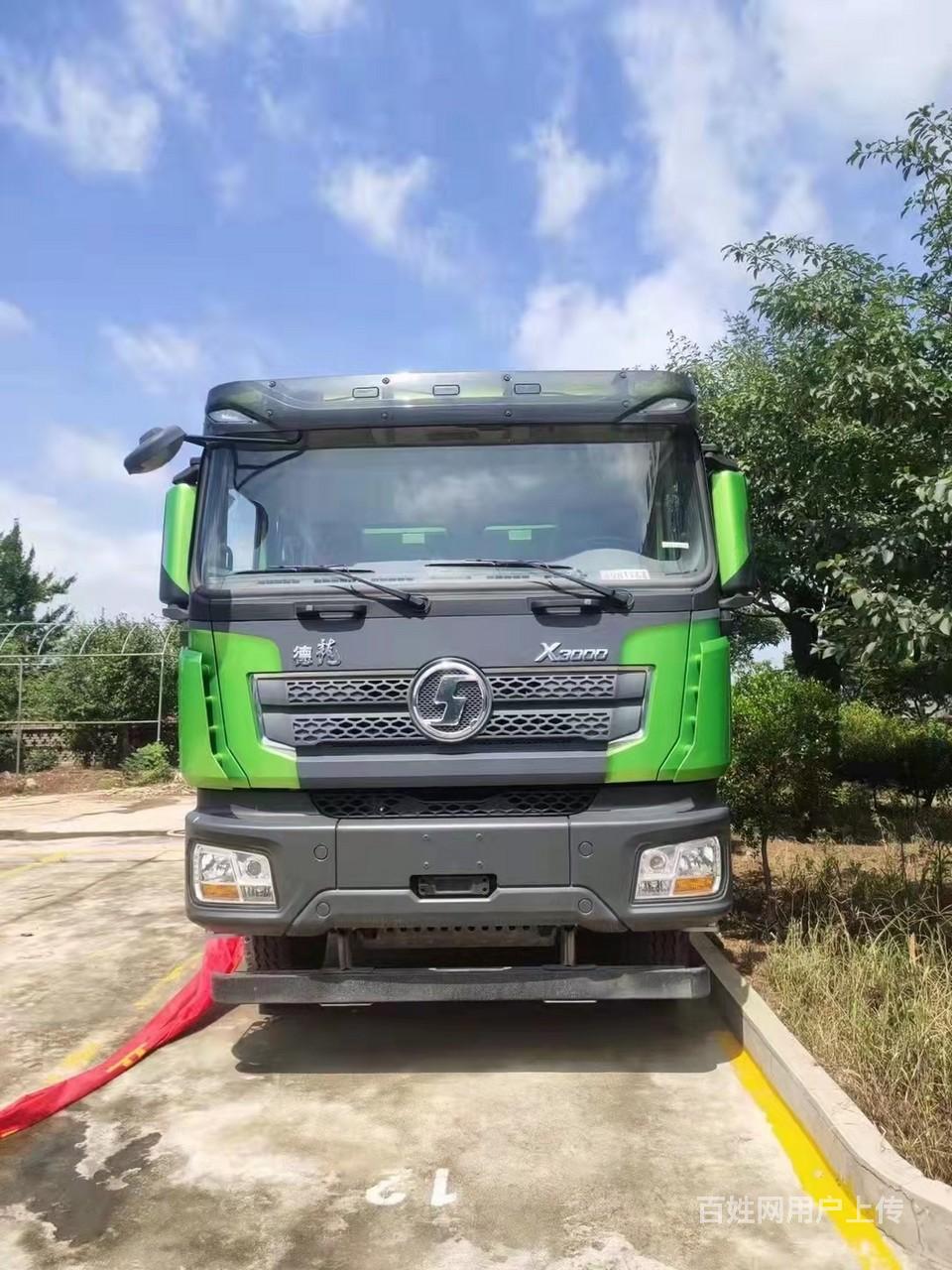 新款国六陕汽德龙x3000大型5.6米自卸车