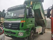 甘南出售二手后八轮U型渣土车，5米8大箱，国五