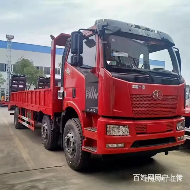 解放拉160挖机平板运输车 上牌无忧 - 图片 9