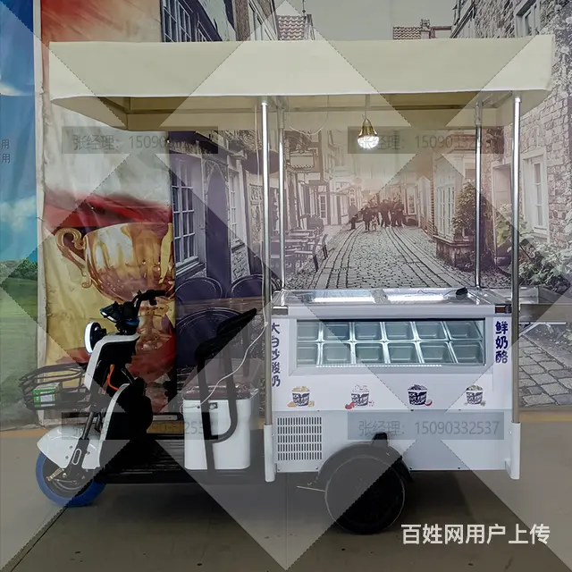 移动冰淇淋柜冰淇淋柜速冻柜工厂 - 图片 3