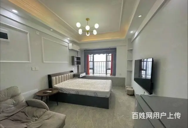 电梯房蒸湘南路世纪名城附近1室配套精装修家电齐全月租1100 - 图片 3