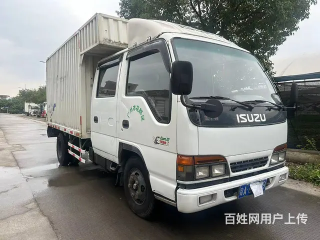 转让12年12月天皇五十铃双排双轮3米3厢式货车 - 图片 3