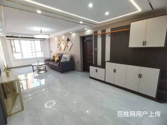 天成雅典二期6层104平锦州乐南北通新装修全屋定制家具地暖 - 图片 3