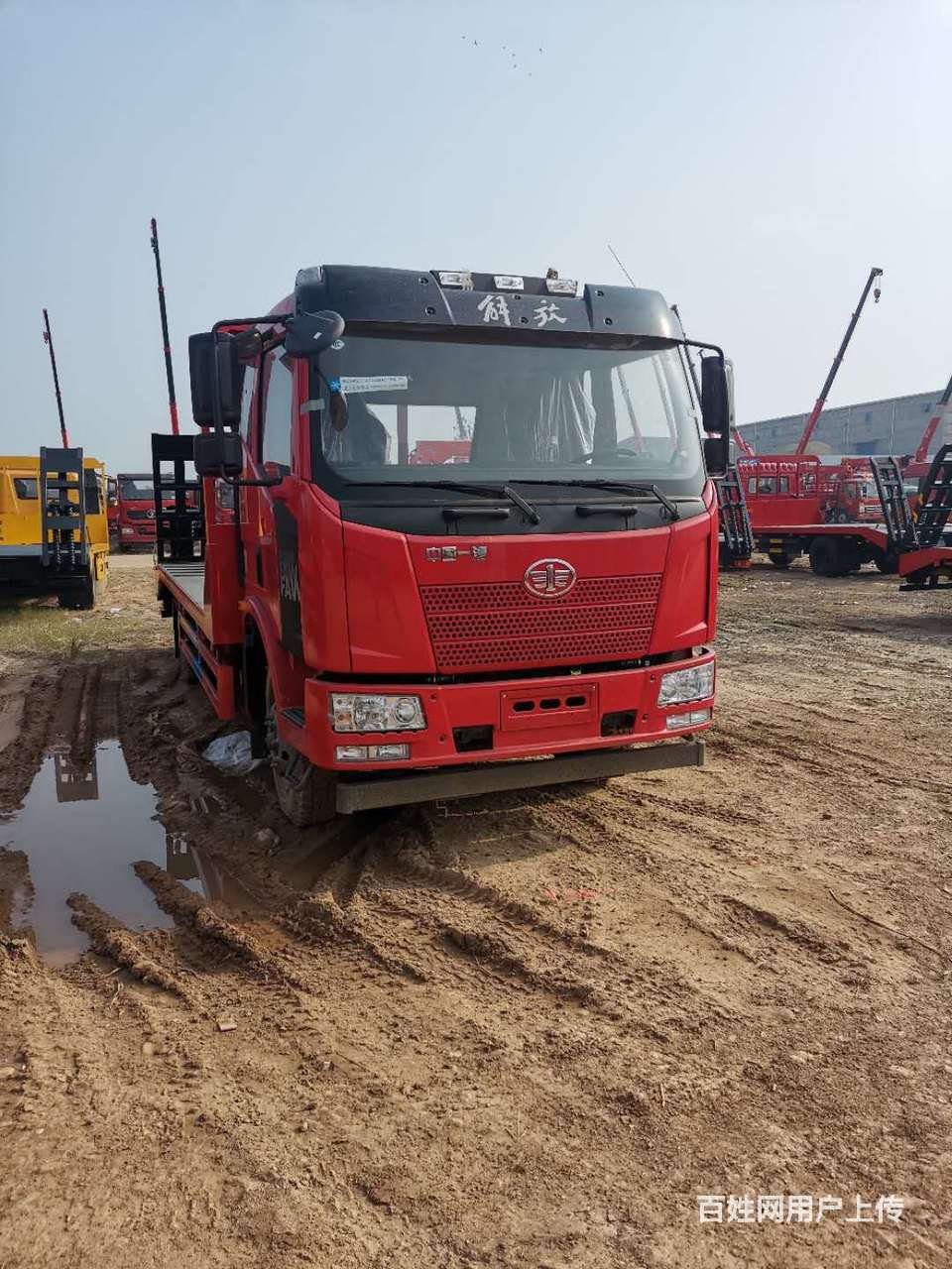 解放单桥平板车 包上牌可分期