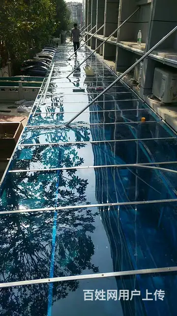 武汉PC耐力板公司吴家山阳光棚雨棚润华亿隆雨搭窗搭 - 图片 4