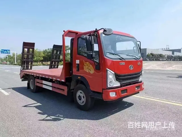 国六重汽蓝牌平板车 厂家地址 - 图片 5