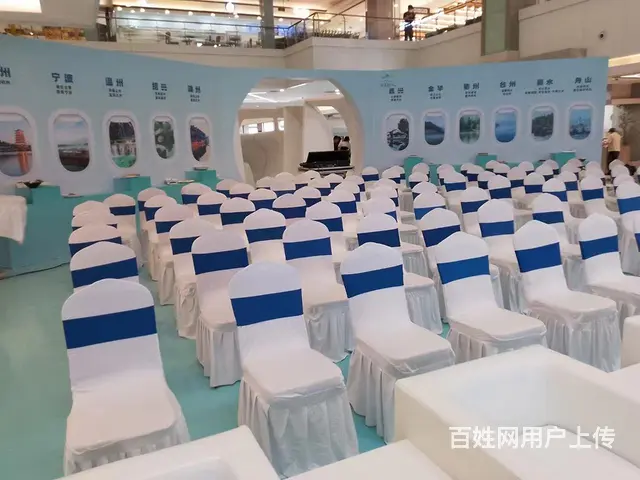 越秀折叠桌出租宴会酒店椅出租 - 图片 1