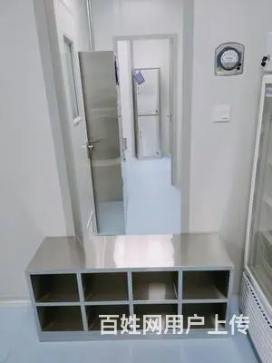 不锈钢鞋柜员工鞋凳更衣柜车间换鞋工厂无尘单双面更鞋 - 图片 1
