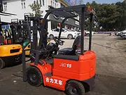 品牌合力1.5吨电动叉车-带侧移4米环保二手叉车