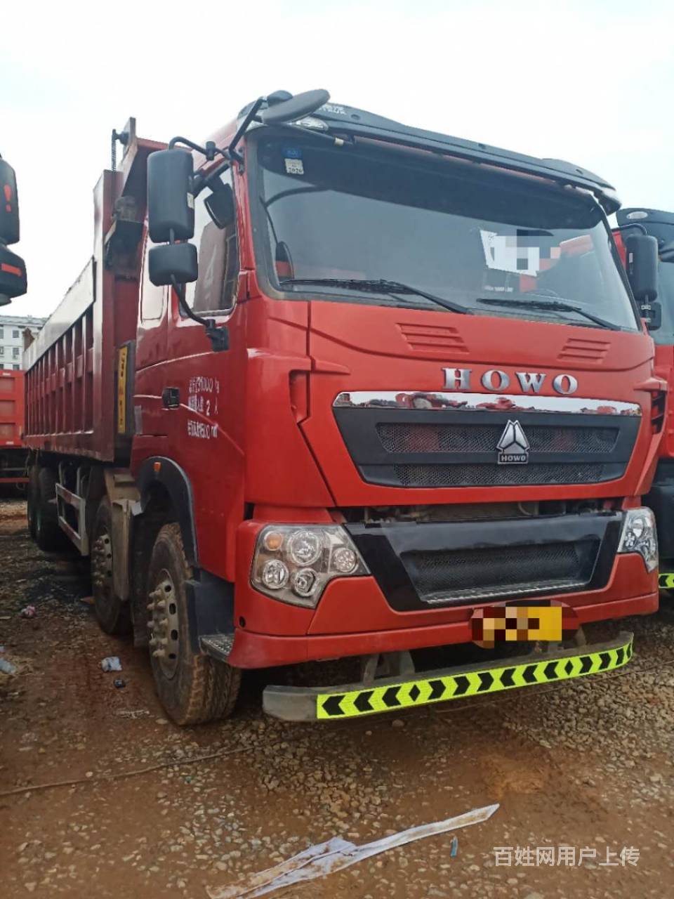 豪沃t7h440前四后八8.2米 自卸车 国5急售