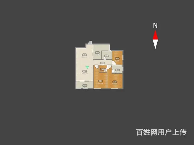新上新城首府3室2厅精装修房东诚心出售 - 图片 11