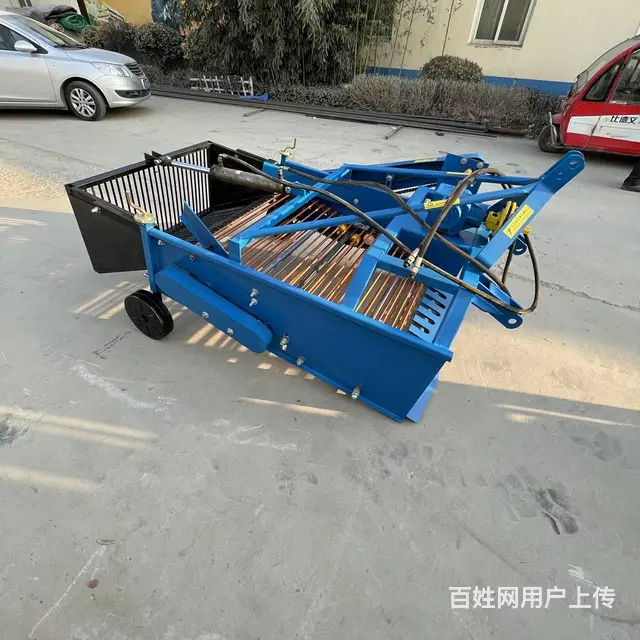 小型农田、荒地捡石头机器 带液压集石框的捡石机LL - 图片 2