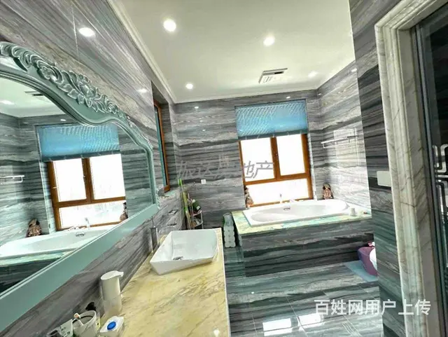 公园里的别墅 现代轻奢豪装共 挑空设计 双车位使用550 - 图片 12