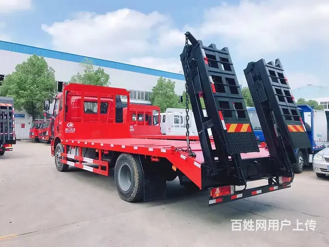 解放J6单桥挖机平板车拖板车 车到付款 - 图片 4