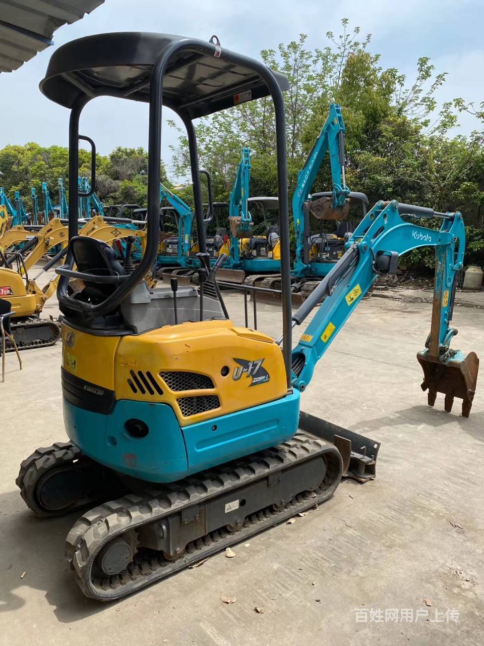 二手挖掘机久保田17,土方机,包送到家,有质保