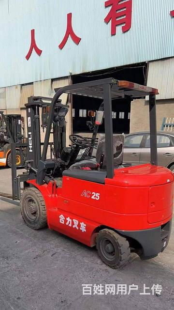 22年新款合力电动叉车，九成新2.5吨3米二手叉车的图片