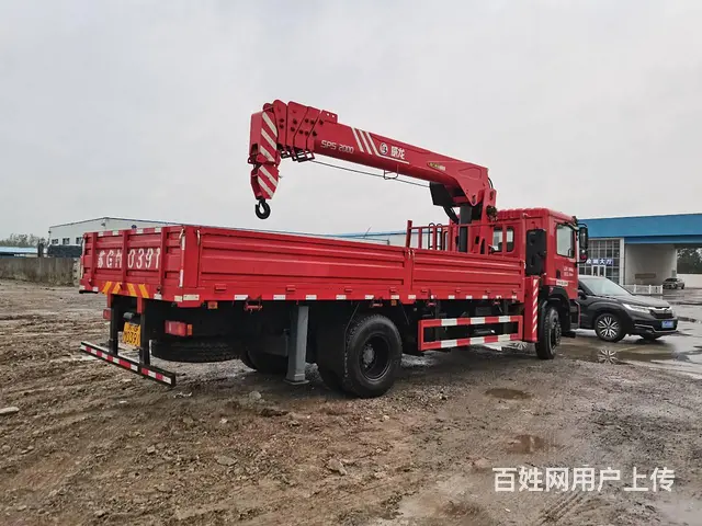 出售东风二手8吨五节臂随车吊一台  准新车 - 图片 5
