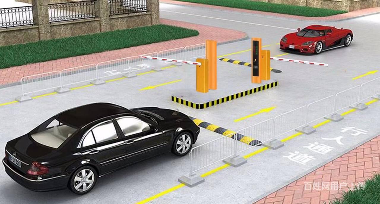 深圳无人值守停车场 车牌识别 道闸系统一站式