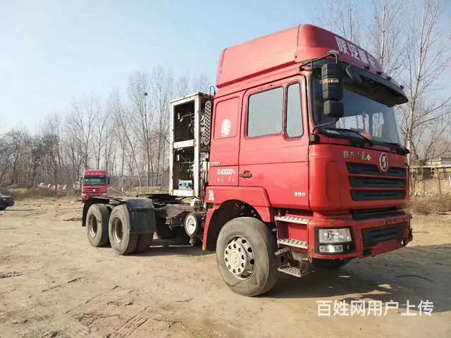 转让14年双驱轻体天然气陕汽德龙 牵引车 国5 - 图片 2