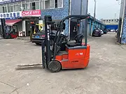 合力1.5吨举高4.5米电动叉车 三支点二手叉车个人转让