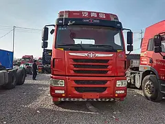 二手解放悍V牵引车 潍柴 375马力 国五 双驱