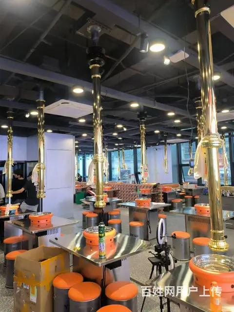 天河区饭店厨房抽油烟机油烟机净化器安装韩式烤肉排烟 - 图片 1