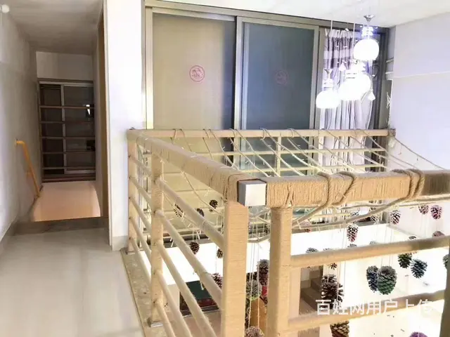 汇展华城复式公寓，住宅性质民用收费电梯中层2房2厅2家电全齐 - 图片 5